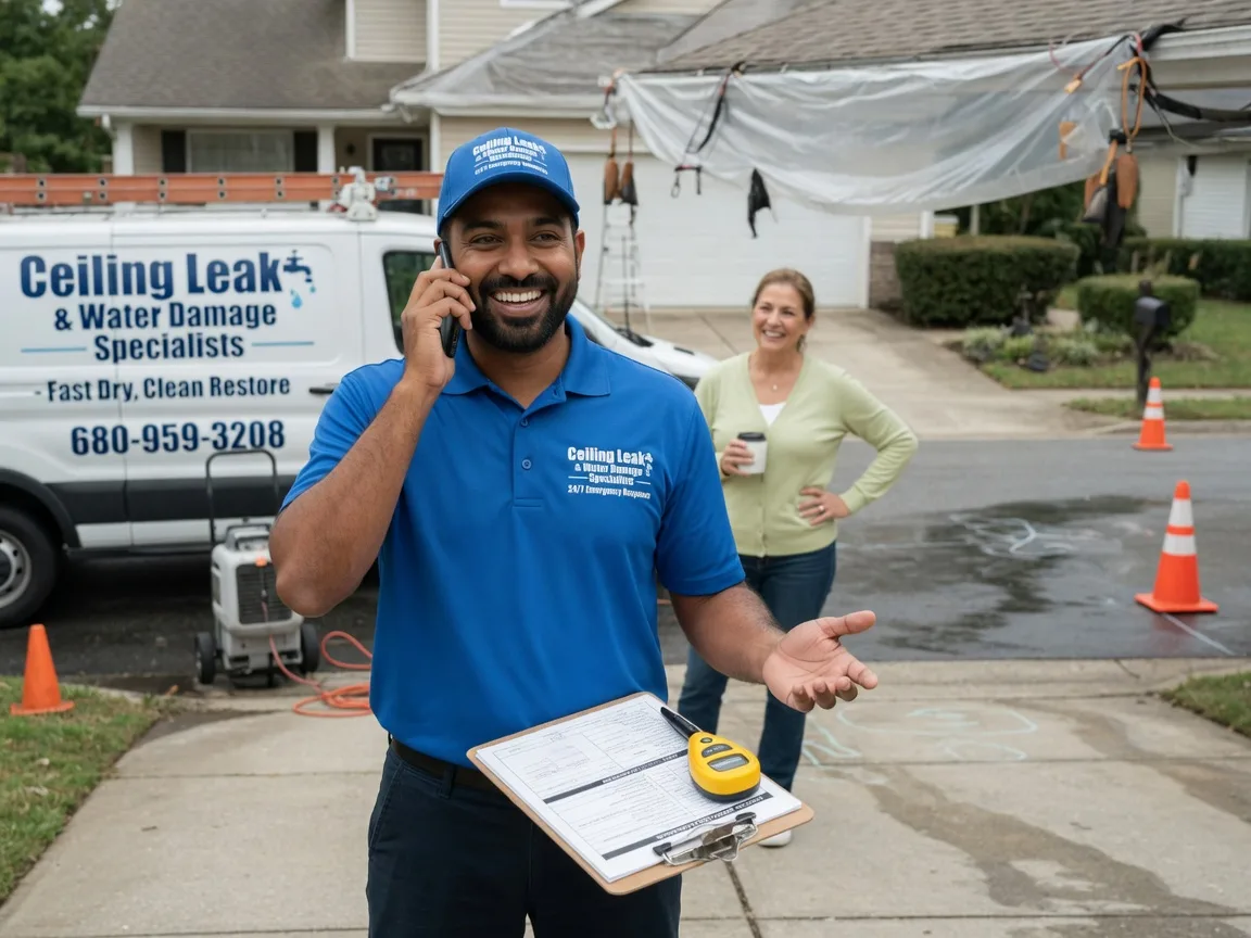 Ceiling Leak Cleanup Carson, IA FAQs